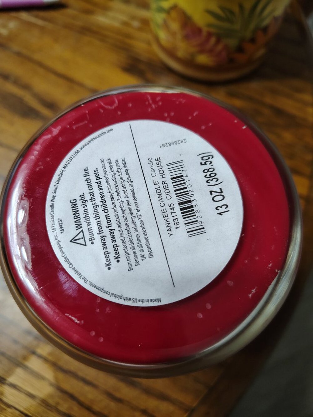 Yankee Candle Ciderhouse. - Picture 5 of 5